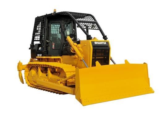 Shantuiの油圧ブルドーザーのCummins Engine黄色い0.077Mpa SD22の建設機械