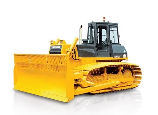 Shantuiの油圧ブルドーザーのCummins Engine黄色い0.077Mpa SD22の建設機械