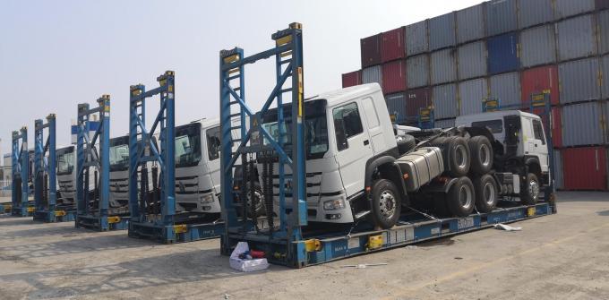 転覆ボディ プラットホームが付いているSinotruk 6x4のダンプ トラック