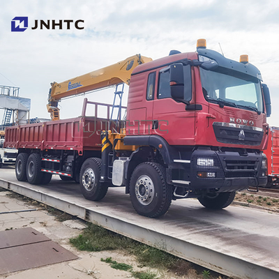 工場価格 SINOTRUK HOWO TX 371HP 20トン カーゴトラック搭載 ストレートブームクレーン販売用
