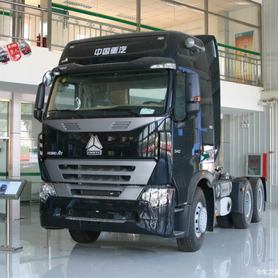 12R22.5 371hp 10の荷車引きのSinotruk Howo 6x4のトラクターのトラック