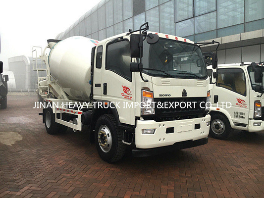 小型Sinotrukは4台の5台の6m3軽量商業トラック具体的な混合のトラックをアスファルトで舗装する