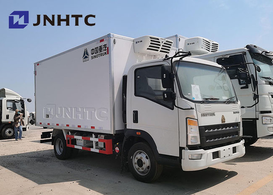 SINOTRUCK Howo 4x2は肉266hpのための冷蔵トラックを