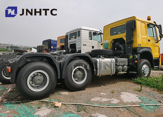 371HP Sinotruk HOWO 6X4のダンプカー トラックの黄色い25トン