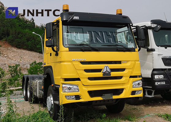 371HP Sinotruk HOWO 6X4のダンプカー トラックの黄色い25トン