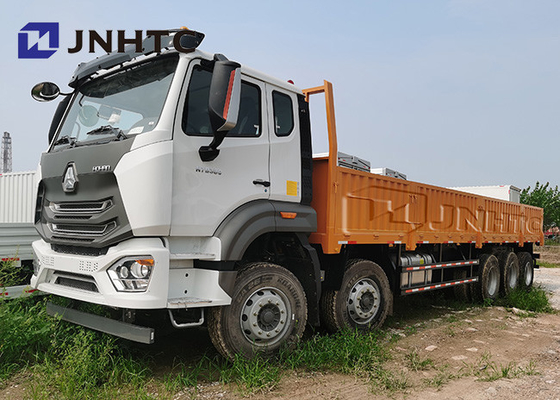 持ち上がる車軸とのSinotruk 8x4 Hohanの平背のトラック31tons Lhd