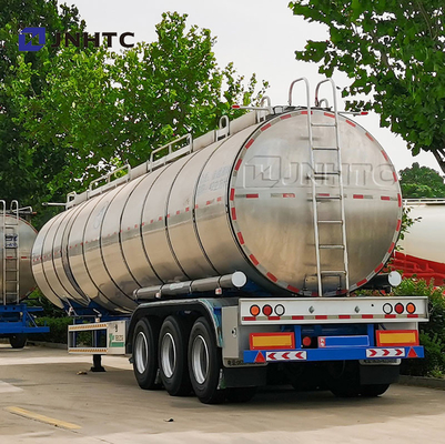 半3つの車軸粗製ガソリン水オイル タンクのトレーラー45000L 50000Liters