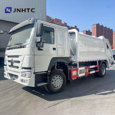 Sinotruck 371HP ごみ圧縮機トラック HOWO 4X2 ごみ収集車
