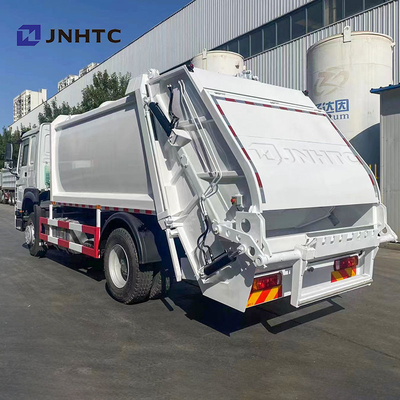Sinotruck 371HP ごみ圧縮機トラック HOWO 4X2 ごみ収集車