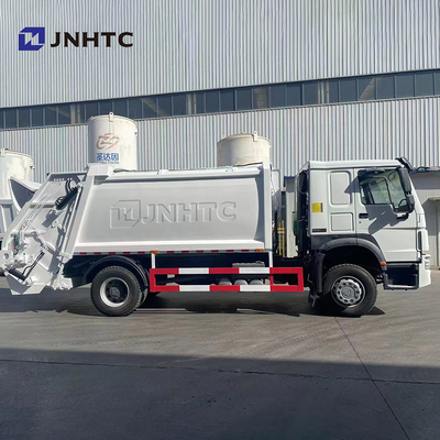 Sinotruck 371HP ごみ圧縮機トラック HOWO 4X2 ごみ収集車
