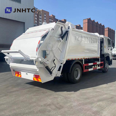 Sinotruck 371HP ごみ圧縮機トラック HOWO 4X2 ごみ収集車