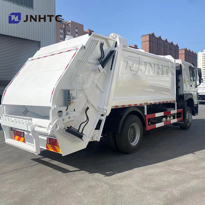 Sinotruck 371HP ごみ圧縮機トラック HOWO 4X2 ごみ収集車