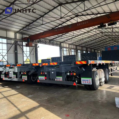 Sinotruck HOWOの貨物トラックのトレーラーの半頑丈な貨物トレーラー
