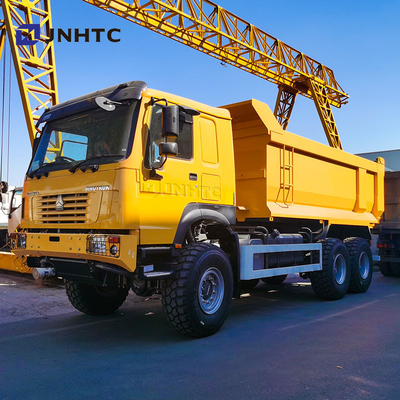 ディーゼル燃料タイプ シノトラック ホウ オールホイールドライブ トラック 6x6 380hp ダンプトラック