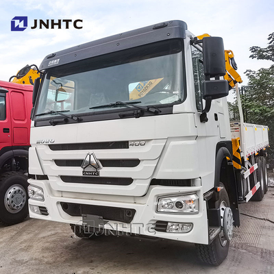 全回転ホウ 折りたたみ腕クレーン 6x4 400hp 10-20T クレーン付き貨物