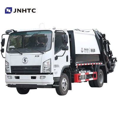 Shacman X9 ゴミコンパクター トラック 4X2 160hp 12CBM ゴミトラック 販売