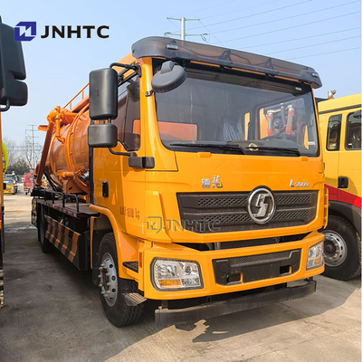 新型真空トラック 下水道吸水タンカー トラック シャンマン L3000 4X2 245HP 最高品質