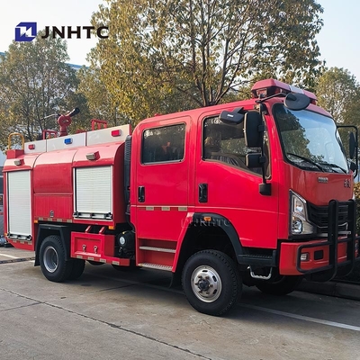 NEW ホウ 消防トラック 5000L 水泡タンカー 4X4 消防トラック 良い価格