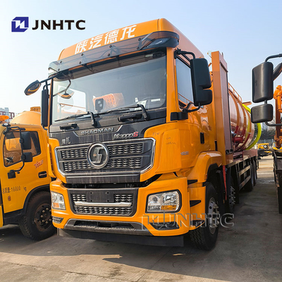SHACMAN M3000 8X4 18-25m3 12ホイラー 真空下水道吸水トラック 安い価格 ホットセール