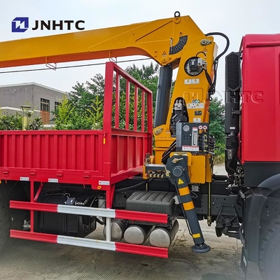 HOWO トラートアームクレーントラック 6X4 10ホイール 340hp 10トンのクレーン付き貨物トラック