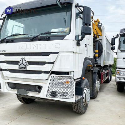 ホット Sinotruk Howo クレーン トラック 8X4 10トンの貨物 折りたたみのクレーン 16ホイール 最安値