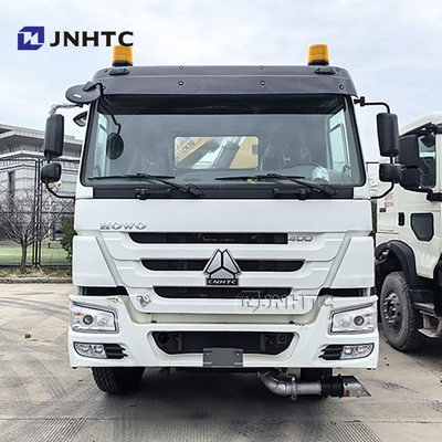 Sinotruk HOWO 6x4 400HP貨物トラック 10トンのブームクレーントラック 中国工場