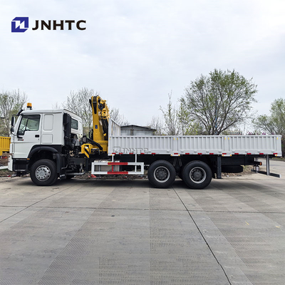 Sinotruk HOWO 6x4 400HP貨物トラック 10トンのブームクレーントラック 中国工場