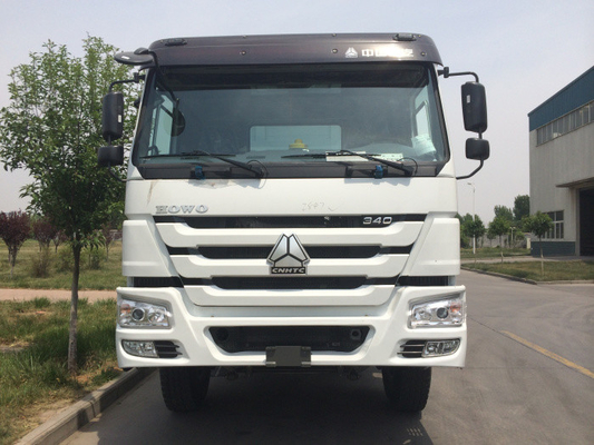371HP Sinotruk Howo7の重いダンプ トラック20M3容量10はHW76小屋を動かします