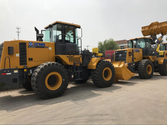 ZL50GN XCMGの前部分の車輪の積込み機のWiyh 2.5-4.5Mの³のバケツおよび5tonsは重量を作動させます