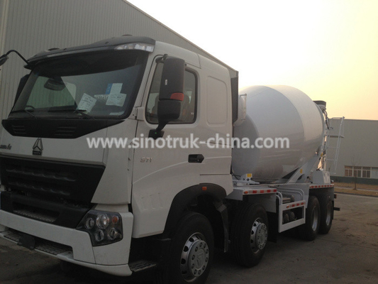 Sinotruk Howo A7 8×4 371hpエンジンおよび1台のベッドが付いている具体的なアジテータ トラック