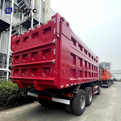 Howo 6x4 新品/中古 10輪ダンプトラック ディーゼル ターパー 後部カメラ 400HP ユーロ 2 ユーロ 3 排放基準 8L ヒノ RHD