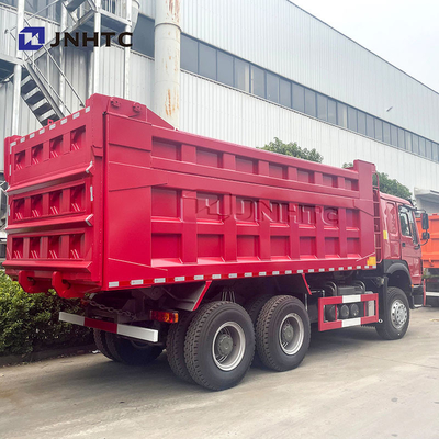 Howo 6x4 新品/中古 10輪ダンプトラック ディーゼル ターパー 後部カメラ 400HP ユーロ 2 ユーロ 3 排放基準 8L ヒノ RHD