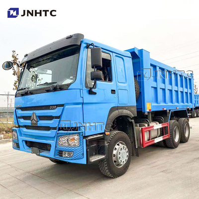 Howo 40トンのダンプトラック 6x4 マニュアルトランスミッション 336HP 10ホイールユーロ2 標準ディーゼル燃料ティッパートラック