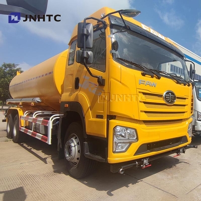 FAW 15CBM 水を噴霧するトラック 中国 重荷 20000リットルの水噴霧タンクトラック