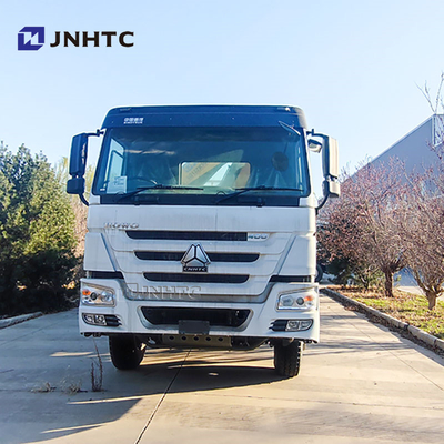 新型SINOTRUK HOWO 8X4 400HP貨物トラック 10 12トンのクレーン