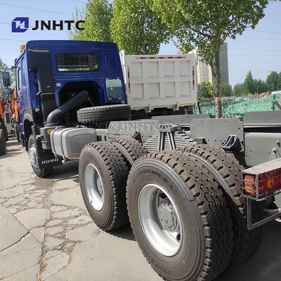 NEW HOWO 6X4 ティッパートラック シャーシ 400HP 10 輪 ブルー ダンプトラック シャーシ