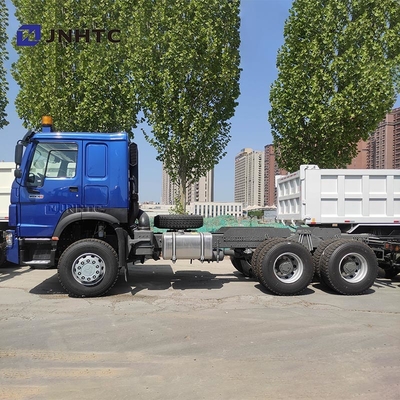 NEW HOWO 6X4 ティッパートラック シャーシ 400HP 10 輪 ブルー ダンプトラック シャーシ