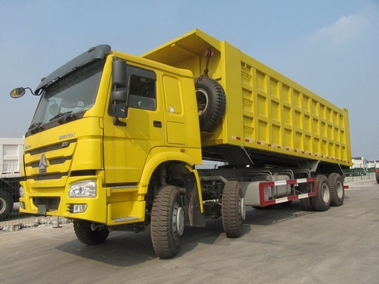 40-50トンのための黄色い371hp 20M3 RHD Sinotruk Howo 6x4のダンプ トラックは荷を積みます