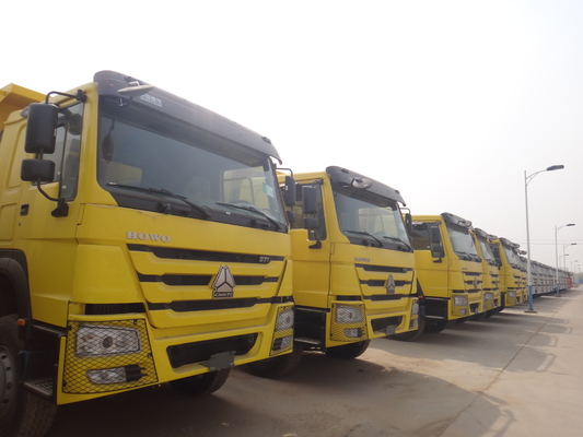 40-50トンのための黄色い371hp 20M3 RHD Sinotruk Howo 6x4のダンプ トラックは荷を積みます