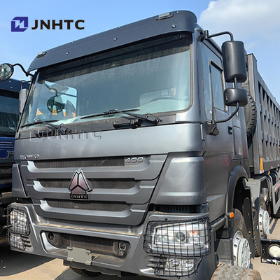 新しいHOWO 7 8x4 12ホイール 30m3 50tons ユーロ3 フロントリフティング 重荷ダンプトラック