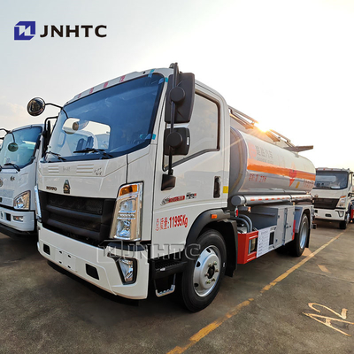 低価格 HOWO 10m3 ユーロ2 ユーロ3 ガソリン ガソリン ディーゼル 軽量 燃料 オイル 配送 トラック タンカー トルコ