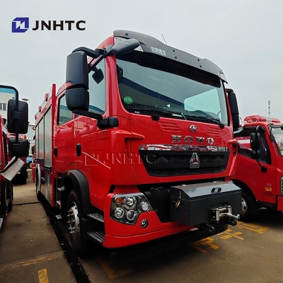 ホウ TX消防トラック 5000L 水泡タンカー 4X4 クレーントラック