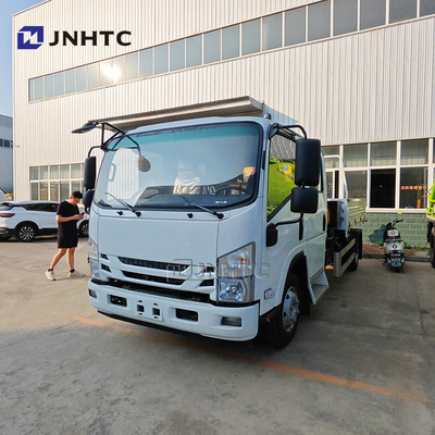 新しいISUZU ダンプトラック クレーンリフト 4X2 160 hp ユーロ 3 トラック・トラック・マウント・クレーン 2 トン貨物トラック クレーン