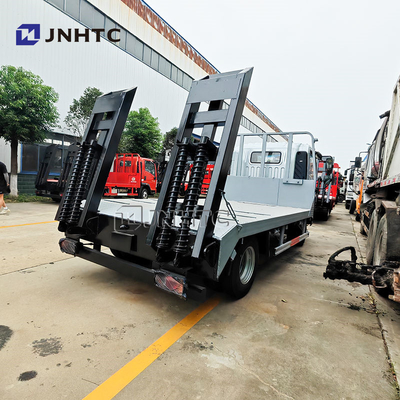 熱売 軽量 4x2 6 トン LHD 中国 フラットベッド ロールバック ロード ワーカー 牽引 プラットフォーム トラック