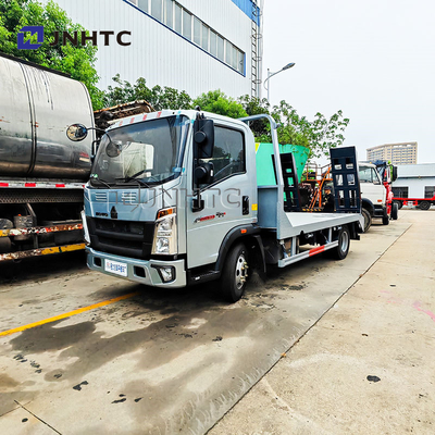 熱売 軽量 4x2 6 トン LHD 中国 フラットベッド ロールバック ロード ワーカー 牽引 プラットフォーム トラック