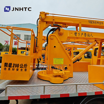 JMC 14 M 自動空中作業車両 空中リフティングプラットフォームのクレーントラック