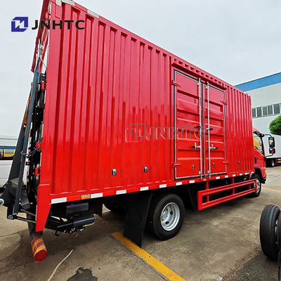 ブランド 5 トン トラック 4x2 6 ホイラー 貨物 バン ミニ トラック Euro2 ディーゼル 貨物 トラック ハイドロリック尾板付き