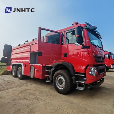 HOWO 消防車 6X4 480hp 5000L 水泡タンカー 消防車 ミニ消防車