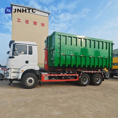 新しいシャックマンH3000ゴミ箱 6X4 400hp 10輪 ゴミ箱 コンパクトコンパクターゴミ箱 トラック