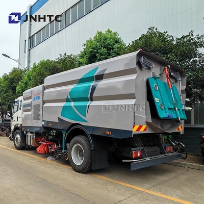 HOWO 道路掃除機 トラック 4X2 搭載道路塩分散布機 雪清掃機